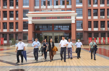 桂林市靈川縣參訪團到我校參觀交流學習基層黨建工作